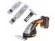 Worx WG801E - Cisaille &agrave; gazon &agrave; batterie 4 en 1- Sculpte-haie - 20V - 2Ah