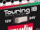 Telwin Touring 18 - Chargeur de batterie 12/24V - batteries de 60Ah &agrave; 180Ah et de 50Ah &agrave; 115Ah