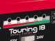 Telwin Touring 18 - Chargeur de batterie 12/24V - batteries de 60Ah &agrave; 180Ah et de 50Ah &agrave; 115Ah