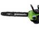 Greenworks GD40CS18 - Tron&ccedil;onneuse &agrave; batterie 40 V - SANS BATTERIE NI CHARGEUR
