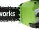 Greenworks GD40CS18 - Tron&ccedil;onneuse &agrave; batterie 40 V - SANS BATTERIE NI CHARGEUR
