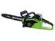 Greenworks GD40CS18 - Tron&ccedil;onneuse &agrave; batterie 40 V - Guide de 40 cm