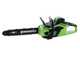 Greenworks GD40CS18 - Tron&ccedil;onneuse &agrave; batterie 40 V - Guide de 40 cm