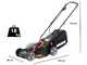Tondeuse &agrave; gazon &eacute;lectrique &agrave; batterie Worx WG743E - 2X20V 4 Ah