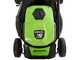 Greenworks GD40LM46SPK4 - Tondeuse &agrave; gazon &eacute;lectrique &agrave; batterie 40V/4Ah - Coupe 46 cm