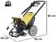 Lavor Columbia R 1515 GL - Nettoyeur haute pression &agrave; froid professionnel - 180 Bar -  900 l/h - Pompe professionnelle 1450 RPM
