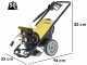 Nettoyeur haute pression &eacute;lectrique &agrave; eau froide Lavor Columbia R 1515 GL - Pression max 180 Bars