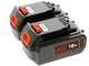 Tondeuse &agrave; gazon &eacute;lectrique &agrave; batterie Black &amp; Decker BCMW33184L2-QW - 36V 4Ah + une batterie 18V 2Ah offerte