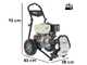 Nettoyeur haute pression Comet FDX Blade XL 13.15 - Moteur Honda GX 390 - 12 CV - 310 Bar