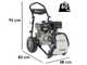Nettoyeur thermique haute pression Comet FDX Blade XL 13.15 - Moteur Loncin G390F - 12 HP - 310 Bar