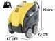 Nettoyeur haute pression &agrave; eau chaude professionnel Lavor LKX 1515GL - &Eacute;lectrique &agrave; chaud - Pression 180 bars max