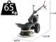 Eurosystems P55 - Motofaucheuse rotative multifonction - Honda GCVX 170