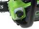Greenworks GD40CS15 40V  - Tron&ccedil;onneuse &agrave; batterie - Guide 35 cm - SANS BATTERIE NI CHARGEUR
