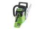 Greenworks GD40CS15 40V  - Tron&ccedil;onneuse &agrave; batterie - Guide 35 cm - SANS BATTERIE NI CHARGEUR