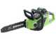 Greenworks GD40CS15 40V  - Tron&ccedil;onneuse &agrave; batterie - Guide 35 cm - SANS BATTERIE NI CHARGEUR