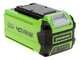 Greenworks GD40CS15 - Tron&ccedil;onneuse &eacute;lectrique  40V - Guide de 35 cm