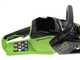 Greenworks GD40CS15 - Tron&ccedil;onneuse &eacute;lectrique  40V - Guide de 35 cm