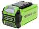 Greenworks GD40CS15 - Tron&ccedil;onneuse &eacute;lectrique  40V - Guide de 35 cm
