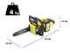 Karcher CNS 18-30  - Tron&ccedil;onneuse &agrave; batterie 18V 2,5 Ah - Lame de 30 cm