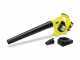 Souffleur &eacute;lectrique au lithium &agrave; batterie Karcher LBL 4 - 36 V