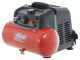 Mini-Compresseur d'air &eacute;lectrique portatif FIAC CUBY 6/1110 - R&eacute;servoir de 6 litres - Moteur oilless de 1,5 HP