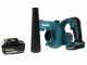 Souffleur &eacute;lectrique &agrave; batterie Makita Dub185 - avec batterie de 3Ah/18V