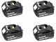 Makita KITENERGY 18V5Ah Li BL1850Bx4 +DC18RD
