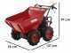Brouette &agrave; moteur GeoTech Pro GEOTRAK 400 - benne dumper 400 kg  -  4 roues motrices