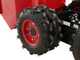 Brouette &agrave; moteur GeoTech Pro  GEOTRAK 500 - benne dumper 500 kg - 6 roues motrices