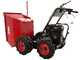 Brouette &agrave; moteur GeoTech Pro  GEOTRAK 500 - benne dumper 500 kg - 6 roues motrices