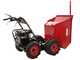 Brouette &agrave; moteur GeoTech Pro  GEOTRAK 500 - benne dumper 500 kg - 6 roues motrices