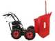 Brouette &agrave; moteur GeoTech Pro  GEOTRAK 500 - benne dumper 500 kg - 6 roues motrices
