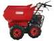 Brouette &agrave; moteur GeoTech Pro  GEOTRAK 500 - benne dumper 500 kg - 6 roues motrices