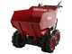 Brouette &agrave; moteur GeoTech Pro  GEOTRAK 500 - benne dumper 500 kg - 6 roues motrices