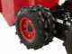 Brouette &agrave; moteur GeoTechPro  GEOTRAK 500 - benne dumper 500 kg - 6 roues motrices