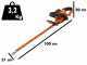 Taille-haie BLACK+DECKER BEHTS551 - 650 W avec lamier de 60 cm en acier