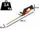 Taille-haie &agrave; batterie Black &amp; Decker BCHTS3625L1 - 36V 2,5 Ah - Lamier 55cm