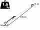 GeoTech FGP-180 - Coupe-branches sur longue perche de rallonge