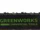 Tron&ccedil;onneuse d'&eacute;lagage Greenworks GD40TCS 40V - batterie 40V - Barre 25 cm