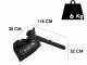 Troy-Bilt Pony 92T-R SELECT - Tracteur tondeuse - Bo&icirc;te &agrave; vitesses transmatic - Bac de ramassage
