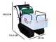 Brouette &agrave; chenilles Seven Italy T300 GX-E - Benne extensible - Charge 300 kg