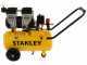 Compresseur &agrave; air &eacute;lectrique sur chariot STANLEY DST 150/8/24 SXCMS1324H - 24 lt sans huile - Silencieux