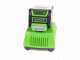 Starter kit Greenworks Batterie 40V 4Ah  + Chargeur
