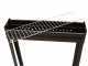 Mille BBQ-60 Classic - Grille pour brochettes &agrave; charbon - 60x15&nbsp;cm