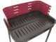 Barbecue &agrave; charbon Seven Italy Flavia  s/r - Surface de cuisson 45.5x29.5  cm