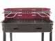 Barbecue &agrave; charbon Seven Italy Flavia  s/r - Surface de cuisson 45.5x29.5  cm