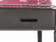 Barbecue &agrave; charbon Seven Italy Flavia  s/r - Surface de cuisson 45.5x29.5  cm