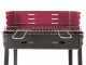 Barbecue &agrave; charbon Seven Italy Flavia  s/r - Surface de cuisson 45.5x29.5  cm