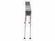 Barbecue &agrave; charbon sp&eacute;cial brochettes en acier inox - Zone de cuisson 80x15 cm