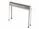 Barbecue &agrave; charbon sp&eacute;cial brochettes en acier inox - Zone de cuisson 80x15 cm